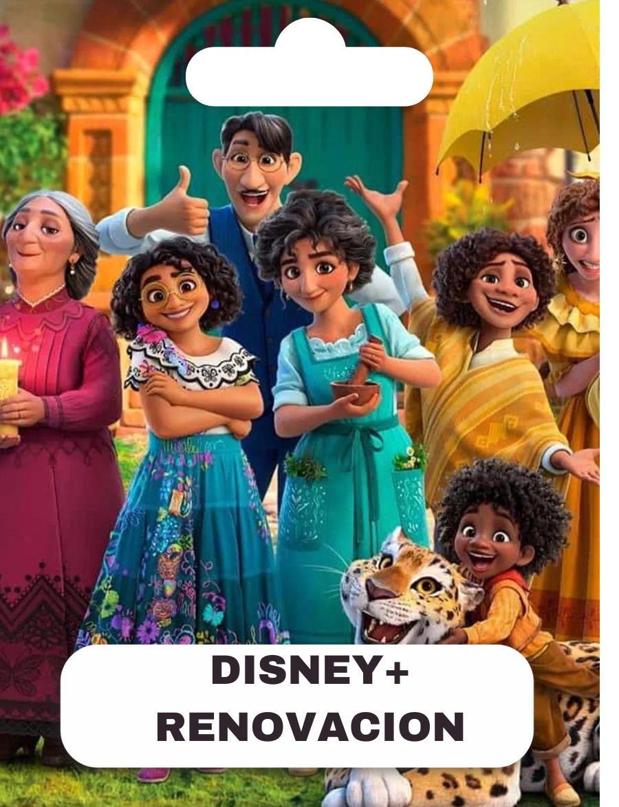 Renovacion DISNEY Premium 30 dias Latinoamerica