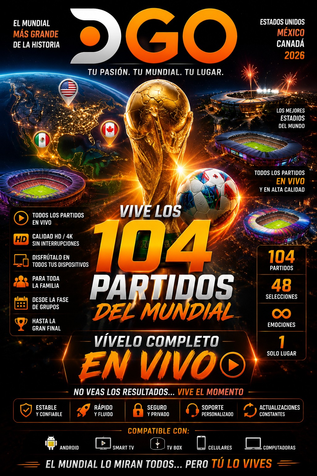 DirectvGo 1mes solo Tvs